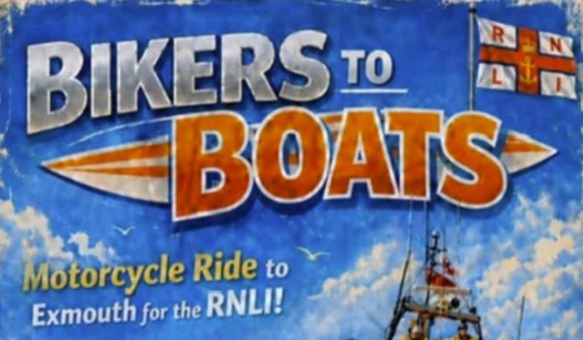 Text bikers to boats with RNLI flag