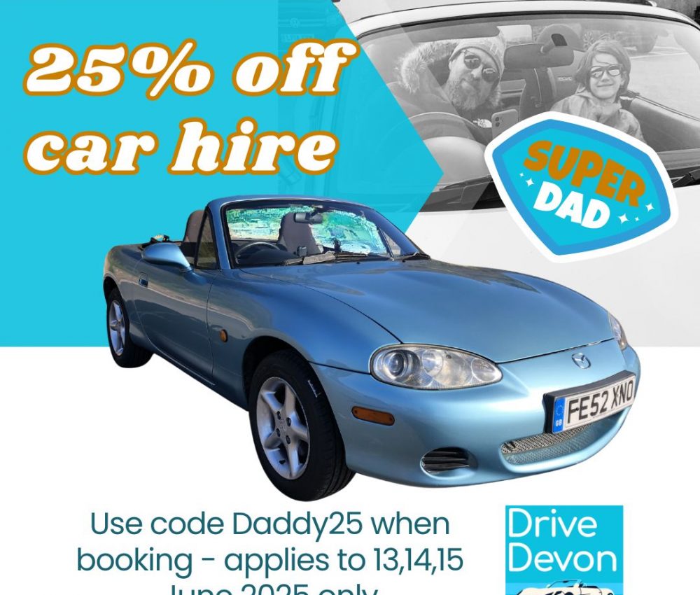 Drive Devon Father's Day Offer
