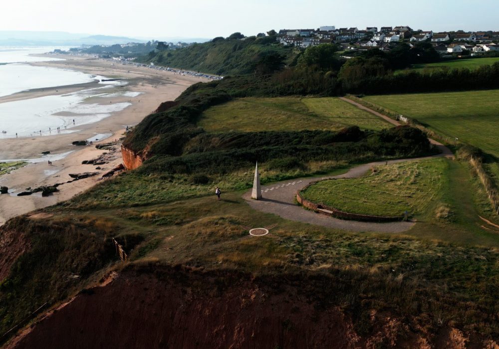 Orcombe Point in Exmouth