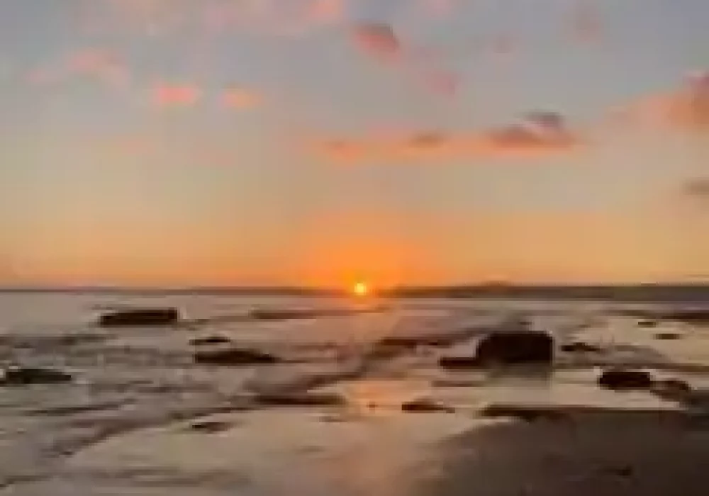 Winter-sunset-Exmouth-beach-rotated