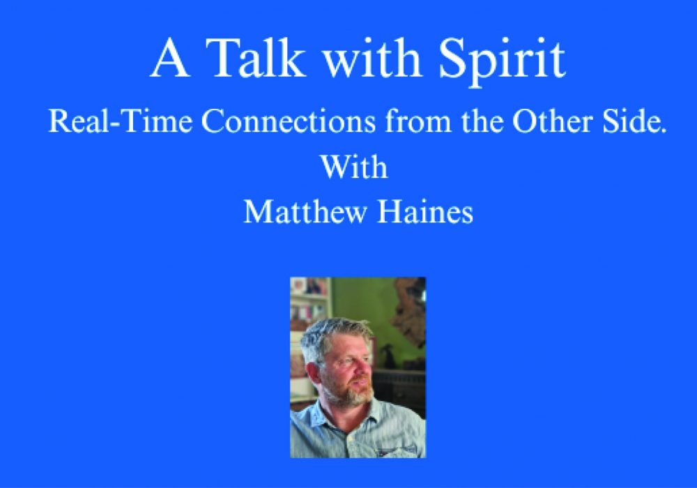 A talk with spirit